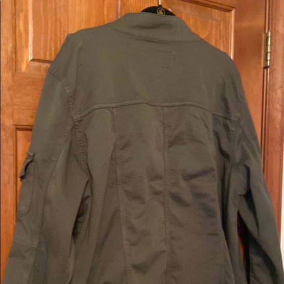 Kensie Women's Green Denim Style Jacket Size 3XL - Picture 11 of 11